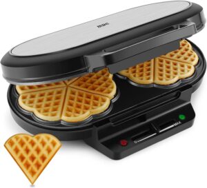 Doppel-Waffeleisen Herzform 1200W YASHE SW-2122M