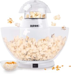 Duronic POP50 WE Popcornmaschine 1200W Weiß