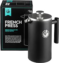 French Press Edelstahl 350ml Schwarz