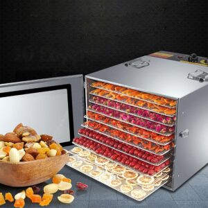 Gefriertrockner 10 Etagen Edelstahl Dehydrator