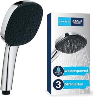 GROHE Vitalio 110 Handbrause Chrom 3 Strahlarten