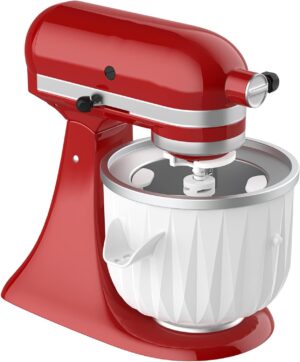 GVODE Eismaschine Aufsatz für Kitchenaid