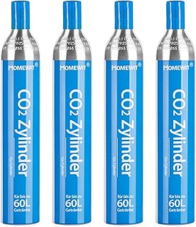 Homewit CO2 Zylinder 425g für SodaStream Crystal