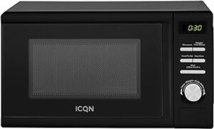 ICQN Solo Mikrowelle 20L 700W Schwarz