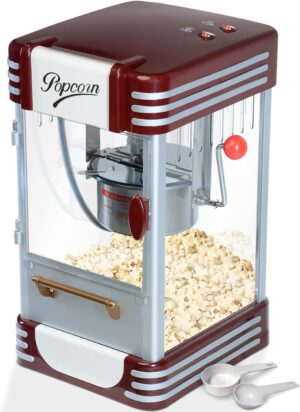 Jago Retro Popcornmaschine 60Lh Modell 200g10min