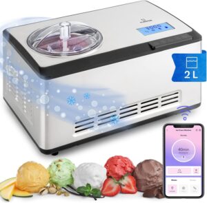 Klarstein Eismaschine Snowberry & Choc 180W WiFi App