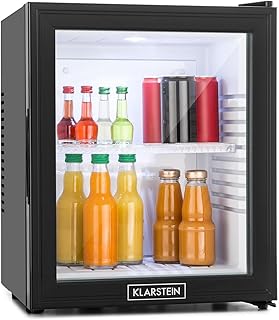 Klarstein MKS-13 Mini Kühlschrank 36L schwarz silber