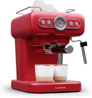 Klarstein Retro Mini-Espressomaschine 1,2L 950W