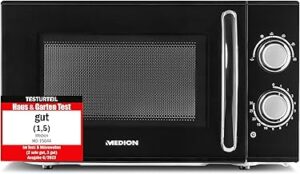 MEDION MD 15644 Mikrowelle 700W 17L Schwarz