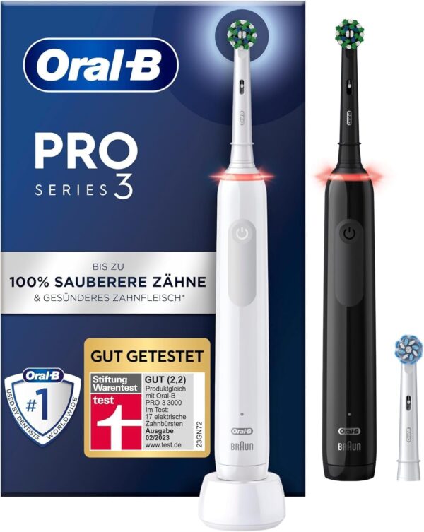 Oral-B Pro 3 3900 Duo Elektrische Zahnbürste