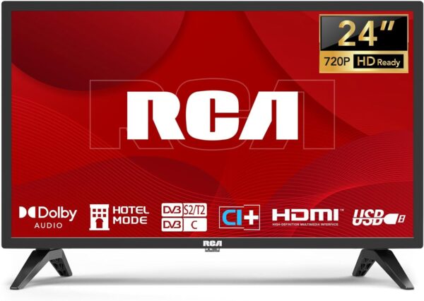 RCA 24 Zoll HD TV 2024 Triple Tuner USB HDMI