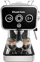 Russell Hobbs Espressomaschine Edelstahl Schwarz