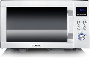 SEVERIN MW 7777 Mikrowelle Grill Heißluft Schwarz