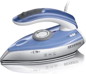 SEVERIN Reisebügeleisen BA 3234 1000W Silber Blau