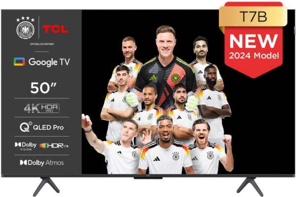 TCL 50T7B 50 Zoll QLED 4K HDR Pro Smart TV Google