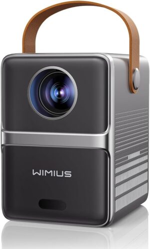 WiMiUS Mini Beamer P62 15000Lumen 1080P WiFi Bluetooth