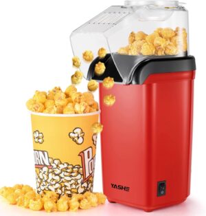 YASHE 1200W Heißluft Popcornmaschine Rot