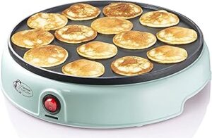 Bestron Poffertjes Maker Retro Mint