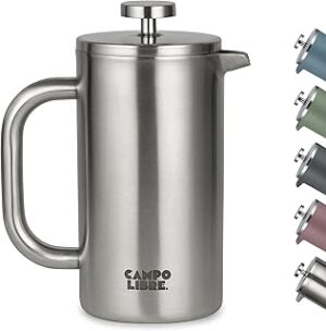 Campo Libre Giorgio French Press Edelstahl 0,6l Thermo