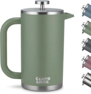 Campo Libre Giorgio French Press Edelstahl 1L Thermo