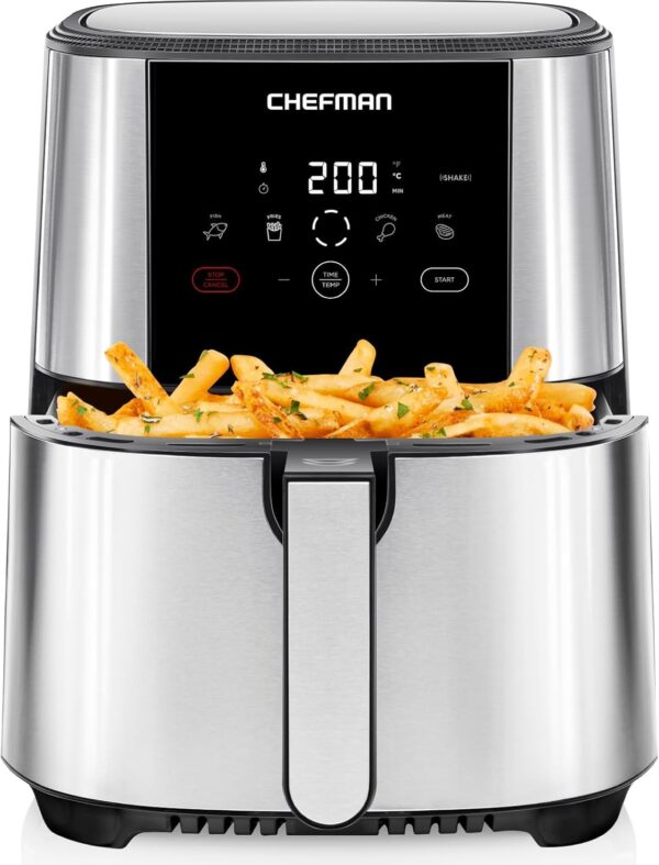 Chefman TurboFry Touch 4.75L Heißluftfritteuse Digital