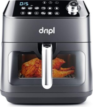 Dripl Heißluftfritteuse XXL 5,7L LCD 12 Programme