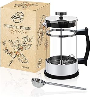 French Press 0,6L Kaffeebereiter Glas