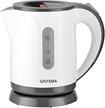 GRIFEMA Wasserkocher GDK100 0 8L 1100W BPA-frei Weiß