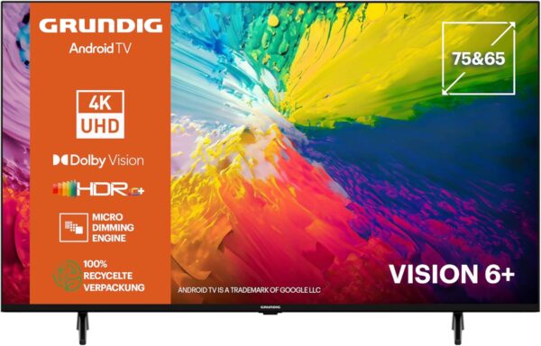 GRUNDIG 55 VOE 73 4K UHD LED TV 55 Zoll Android 11 HDR10