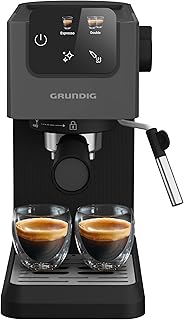 GRUNDIG KSM 4330 Espressomaschine mit Milchaufschäumer