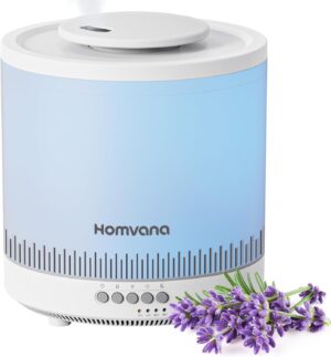 Homvana 1,8L Luftbefeuchter Schlafzimmer Baby