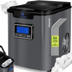 KESSER Eiswürfelbereiter 150W Edelstahl 12kg/24h