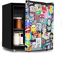 Klarstein Cool Vibe 48L Kühlschrank StickerBomb