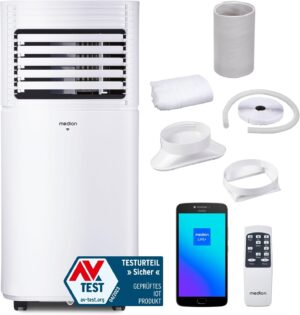 MEDION P701 Mobile Klimaanlage 7000 BTU 3in1 App-Steuerung