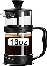 ParaCity French Press Kaffeebereiter 500ml Glas Edelstahl