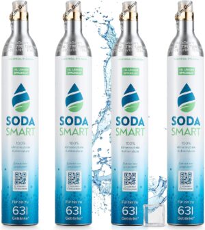 SodaSmart CO2 Zylinder für SodaStream Crystal 2.0