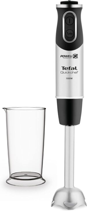 Tefal HB6588 Quickchef Stabmixer 1000W Edelstahl