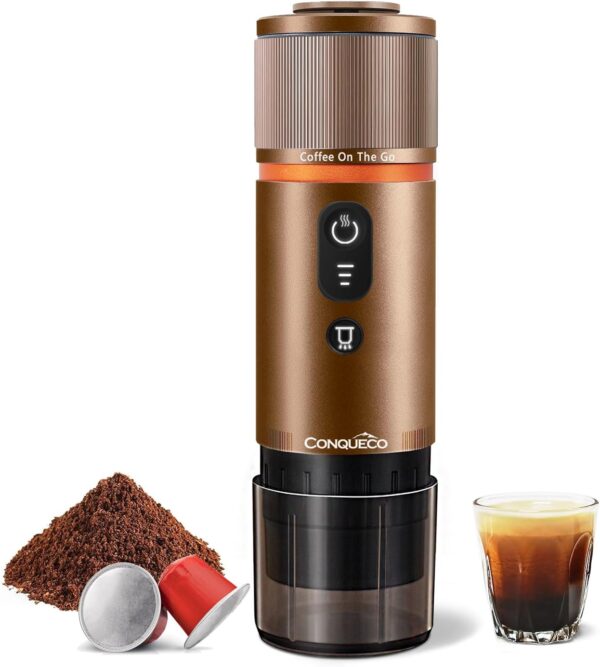 Tragbare 12V Espressomaschine Braun Nespresso