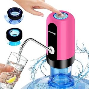 Tragbarer EASYSPEED USB Wasserspender Magenta