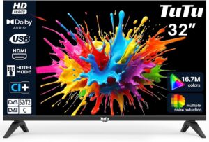 TuTu 32 Zoll LED HD TV Triple Tuner 2024