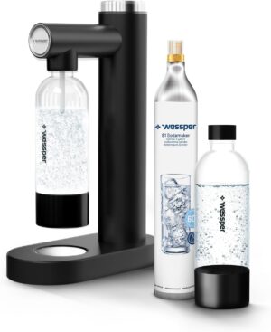 Wessper Wasser Carbonator Pro Set 1L BPA-frei CO2