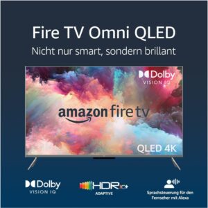 Amazon Fire TV Omni QLED 65 Zoll 4K UHD Alexa