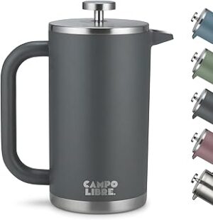 Campo Libre Giorgio French Press Edelstahl 1L Thermo