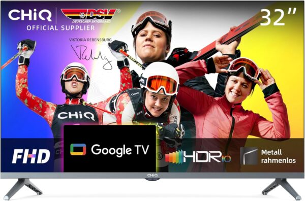 CHIQ 32 Zoll FHD Smart TV HDR10 HLG Triple Tuner