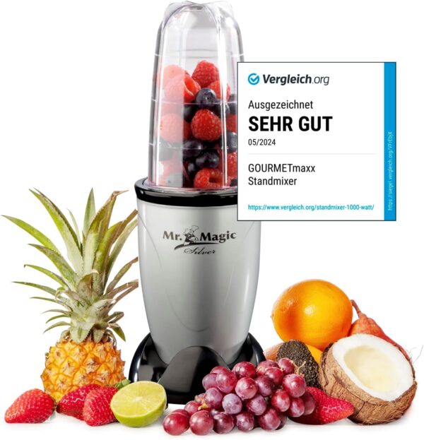 GOURMETmaxx Smoothie Maker 400W Set BPA-frei