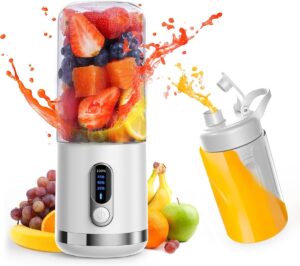 KENVOR Mini Standmixer 500ml USB Weiß