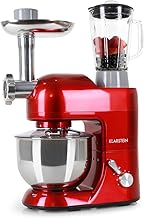 Klarstein Bella Rossa Küchenmaschine 2000W 5L Schüssel