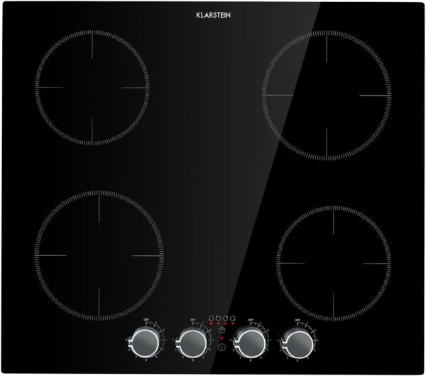Klarstein Induktionskochfeld 6000W 4 Felder Einbau
