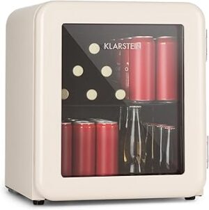 Klarstein MKS-13 Mini Kühlschrank 48L Glastür Leise