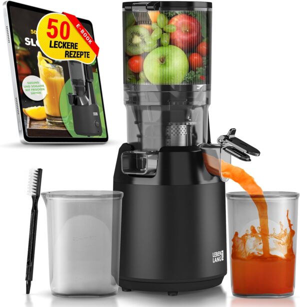 LEBENLANG Slow Juicer LL-130 BPA-frei